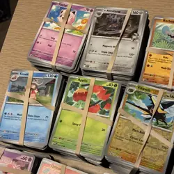 Bulk Lot 2400 Pokemon Cards Scarlet Violet Block Common Uncommon Rare Foil Mix - Image 3