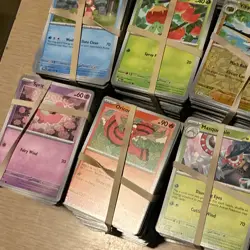Bulk Lot 2400 Pokemon Cards Scarlet Violet Block Common Uncommon Rare Foil Mix - Image 4