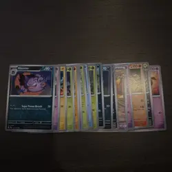 Pokemon TCG Temporal Forces lot of 17 cards. NM. Uncommon, Common - Image 1