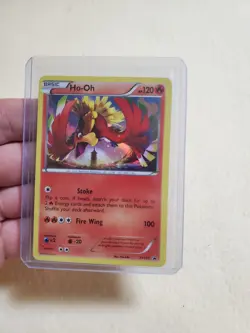 Ho-Oh XY153 XY Holo LP/NM Pokemon Card - Image 1