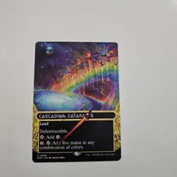 Cascading Cataracts 0005 Borderless Edge of Eternities: Stellar Sights Magic MTG - Image 1