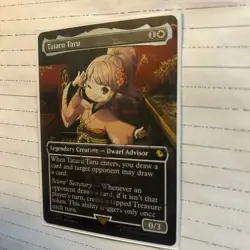 Tataru Taru (Borderless) (Chocobo Track Foil) MTG Commander: Final Fantasy NM/M - Image 2