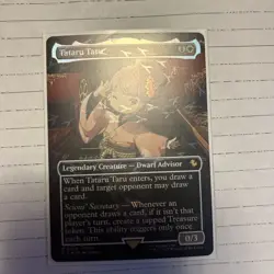 Tataru Taru (Borderless) (Chocobo Track Foil) MTG Commander: Final Fantasy NM/M - Image 4