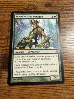 MTG Magic The Gathering Bramblewood Paragon - Image 1