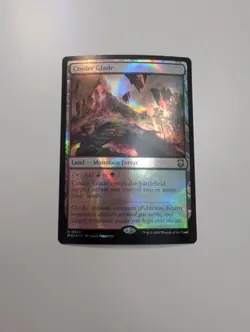 MTG - Cinder Glade (Ripple Foil) - Commander: Modern Horizons 3 NM/M Condition - Image 1