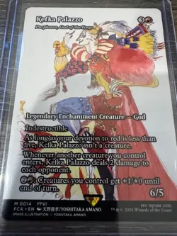 Magic The Gathering Final Fantasy Borderless Purphoros, God of the Forge #0014 - Image 2