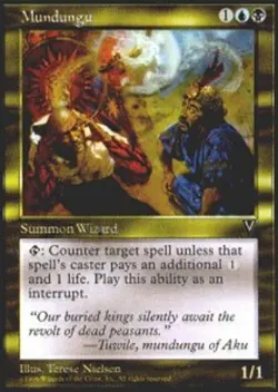4 x Mundungu - Visions - NM-Mint - MTG - Image 1