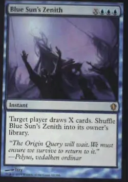 Blue Sun's Zenith - Commander 2013: #32, Magic: The Gathering Lp C283 - Image 1