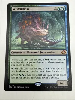 Wistfulness Lorwyn Eclipsed Normal NM 252 - Opened Last Night - Never Played - Image 2