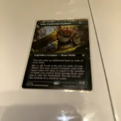 Loot, Exuberant Explorer *Borderless* - FDN-BF - NM - Magic The Gathering - MTG - Image 1