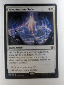 Teleportation Circle Adventures in the Forgotten RealmsMagic the Gathering MTG - Image 1
