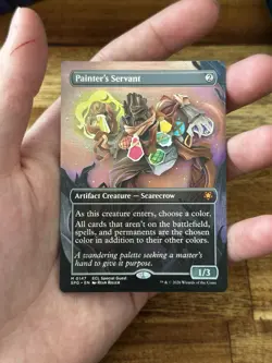 Painter’s Servant (Borderless) - Near Mint - Freshly pulled - Image 2