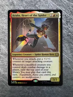 Arana, Heart of the Spider - Marvel's Spider-Man (0123) - NM Foil - Image 1