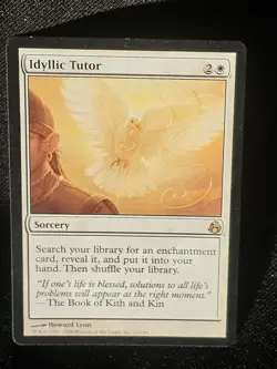 Mtg 🔥 Idyllic Tutor 🔥 Rare Morningtide MT/NM Magic the Gathering - Image 1