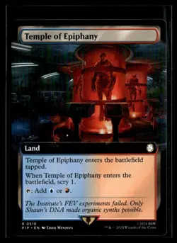 2024 MTG PIP Temple of Epiphany R Land #519 - Image 1