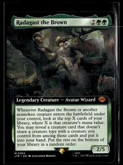 2023 MTG LTR Radagast the Brown M Legendary Creature #365 - Image 1