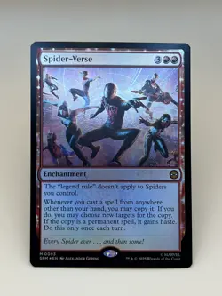 MTG ~ Spider-Verse ~ Mythic FOIL #0093 Magic The Gathering Spider-Man : NM - Image 2