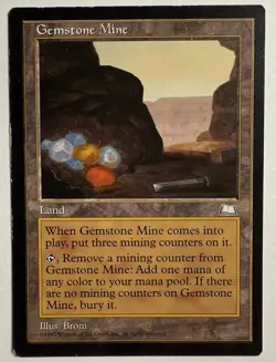 Gemstone Mine - Weatherlight - Magic the Gathering-1997 - Image 1