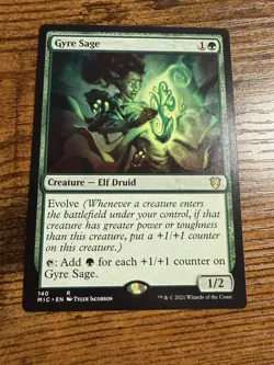 MTG Magic The Gathering Gyre Sage - Image 1