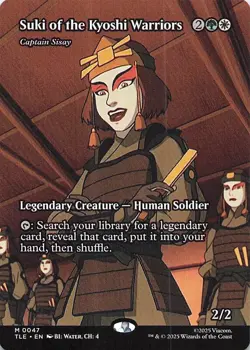 Suki of the Kyoshi Warriors - Captain Sisay (Borderless) M Avatar: The Last Airb - Image 1