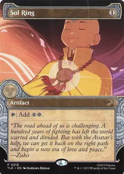 Sol Ring (Showcase) P Avatar: The Last Airbender: Eternal-Legal 316 NM Normal - Image 1