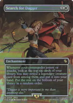 Search for Dagger (Borderless) R Commander: FINAL FANTASY 459 NM Foil - Image 1