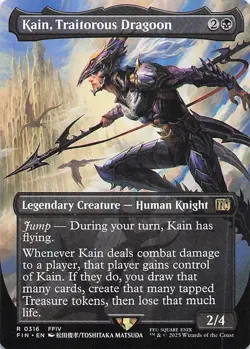 Kain, Traitorous Dragoon (Borderless) R FINAL FANTASY 316 NM Normal - Image 1