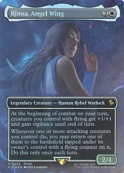 Rinoa, Angel Wing (Borderless) R Commander: FINAL FANTASY 450 NM Foil - Image 1