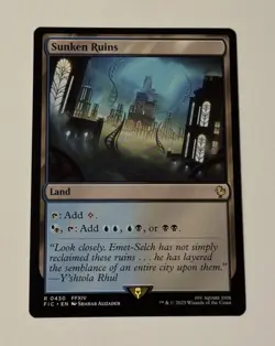 MTG Sunken Ruins - Commander: Final Fantasy NM - Image 1