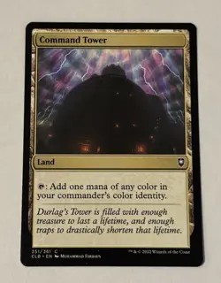 MTG Command Tower - Commander Legends: Battle For Baldur's Gate NM - Image 1