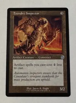 MTG Foundry Inspector - The Brothers’ War Retro Frame Artifacts LP - Image 1