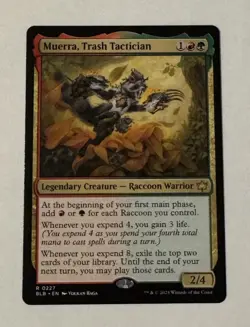 MTG Muerra, Trash Tactician - Bloomburrow LP - Image 1