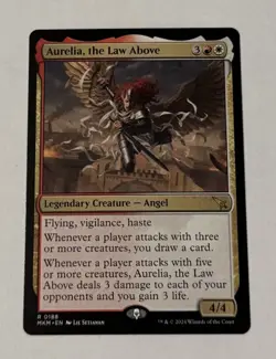 MTG Aurelia, the Law Above - Murders At Karlov Manor- LP - Image 1