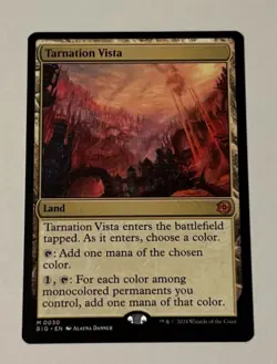 MTG Tarnation Vista - Outlaws of Thunder Junction: The Big Score LP - Image 1