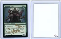 Llanowar Tribe Kaldheim Commander Signed By Scott Murphy Artist Proof MTG - Image 1