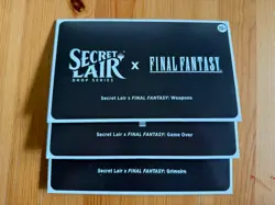 MTG Magic Final Fantasy Secret Lair Complete English Non Foil Set - In Hand! - Image 1