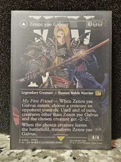 Final Fantasy MTG - Zenos yae Galvus Borderless Rare Non-Foil (Near Mint) - Image 2