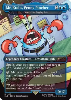 Mr. Krabs, Penny Pincher - Charix, the Raging Isle [Secret Lair Drop Series] Foi - Image 1