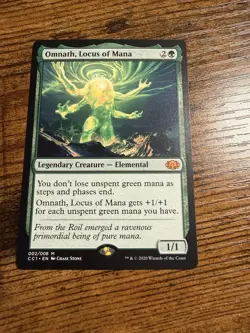 MTG Magic The Gathering Omnath Locus of Mana - Image 1