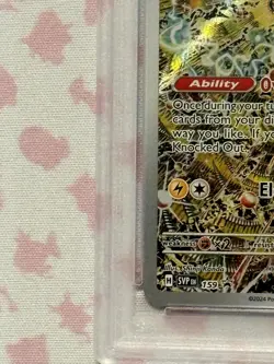 2024 POKEMON SVP EN-SV BLACK STAR PROMO Pokemon Center #159 MAGNETON PSA 10 - Image 5