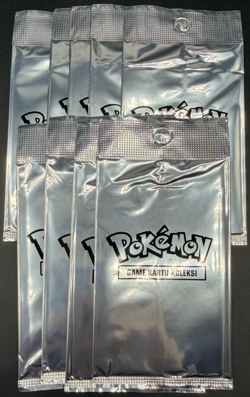 9 Pokemon TCG Indonesia KFC Promo Pack Pikachu Charizard Mewtwo Sealed Lot - Image 1