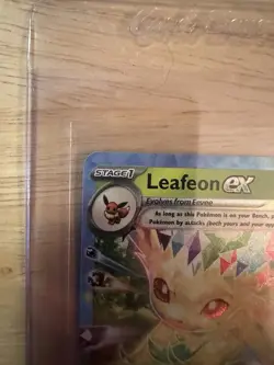 Pokemon TCG Prismatic Evolutions Leafeon EX 006/131 Near Mint - Image 2