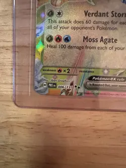 Pokemon TCG Prismatic Evolutions Leafeon EX 006/131 Near Mint - Image 5