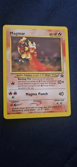 Magmar 44/53 Wotc Black Star Promo Pokemon TCG LP - Image 1