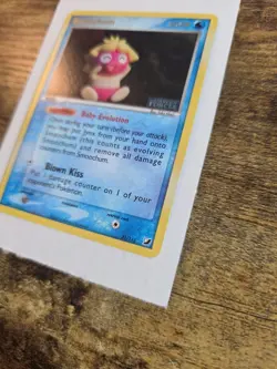 Pokemon TCG Reverse Holo Smoochum 31/115 Unseen Forces LP - Image 2