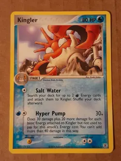 Pokemon Kingler 26/112 Fire Red Leaf Green Rare NM-MT See Pictures - Image 1