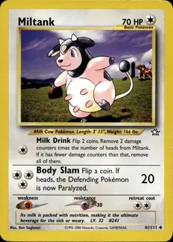 Miltank 41/111 Uncommon Neo Genesis Multi Item Discount MP - Image 1