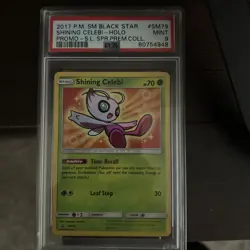 Pokemon TCG Shining Celebi SM79 Holo Promo English Edition 2017 - Image 1