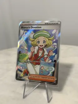 Pokemon TCG: Bianca's Devotion 197/162 SV: Temporal Forces Full Art Trainer NM - Image 2