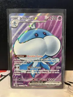 Pokemon TCG Jellicent ex 160/086 Scarlet Violet SV White Flare English NM - Image 1